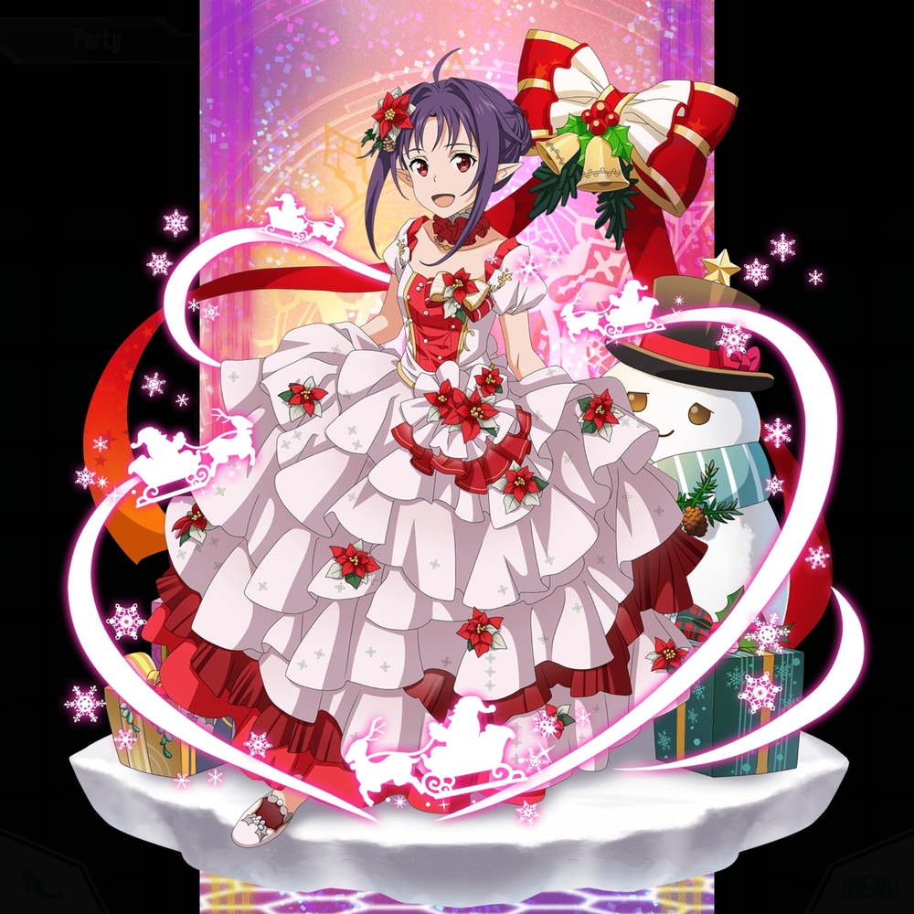 ソード　剣　騎士　アニメ　ハロウィーン　クリスマス　106cm Yuuki [Lovely Holiday Dress] - Sword Art Online : Memory Defrag
