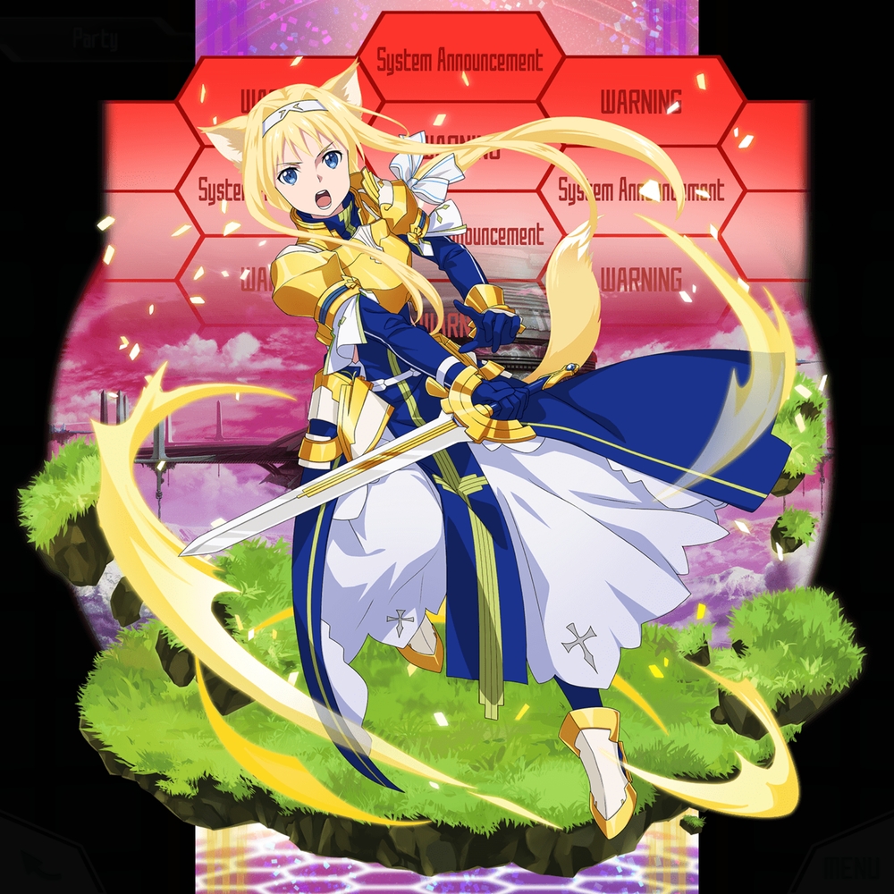 Alice [Steel Blade of Resolution] - Sword Art Online : Memory Defrag -  Database