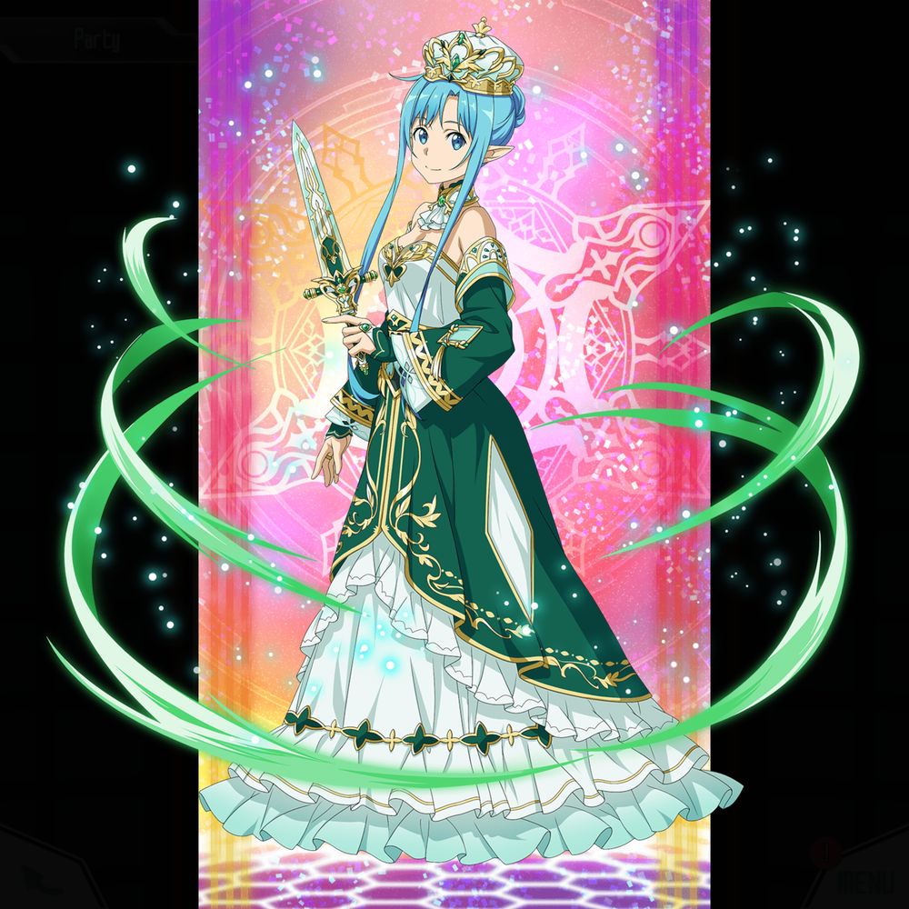 open lace back dress Asuna