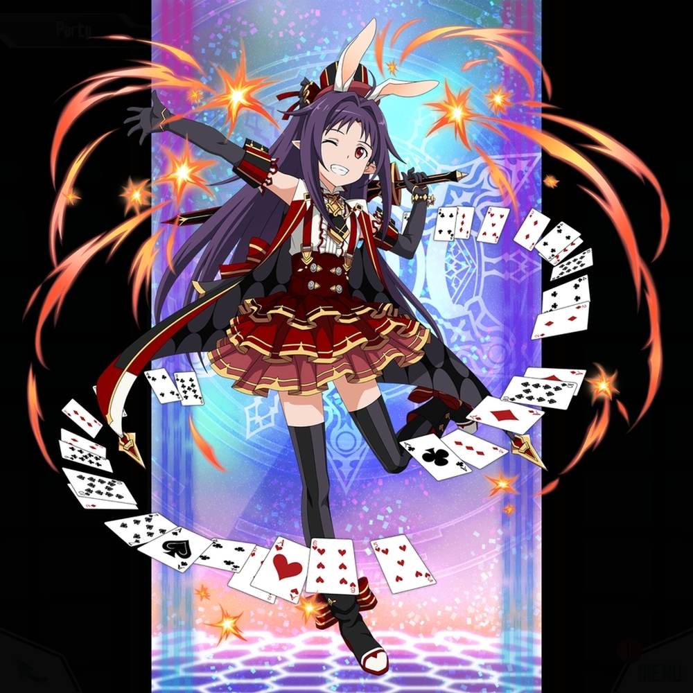 Yuuki [The Bunny Ace] - Sword Art Online : Memory Defrag - Database