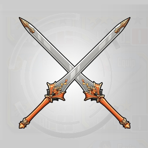 Weapon Stone Slicing Twin Swords SAO MD