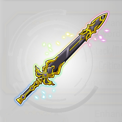 Weapon Enhance Incarnate Starlit Cloud Sword SAO MD