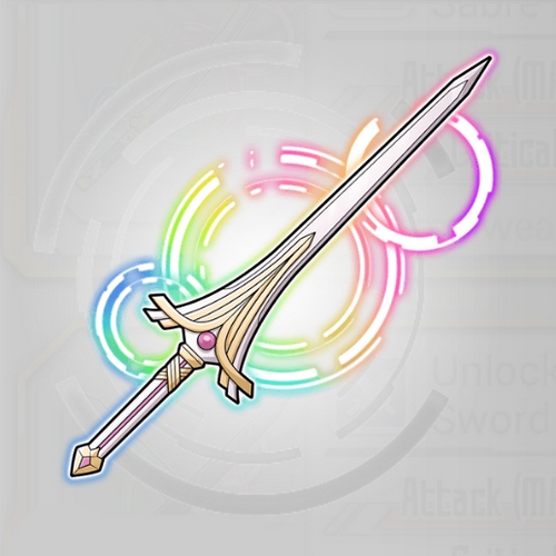 Weapon Unlock Sacred Power Radiant Light SAO MD