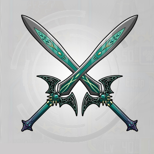 Weapon Jade Night Twin Blades SAO MD