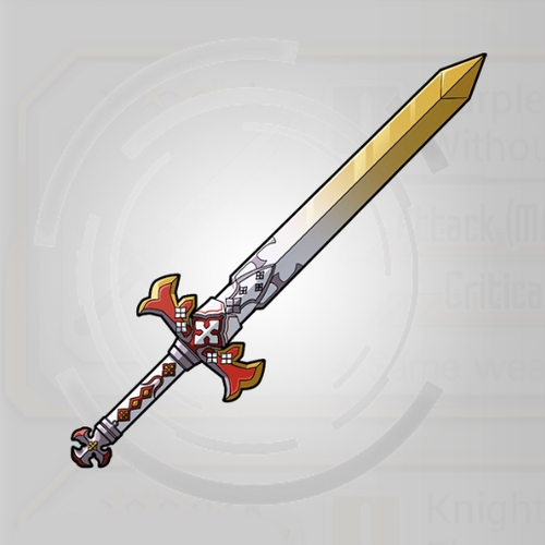 Weapon Knight's Light Sword Clad in Flowers SAO MD