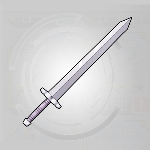 Weapon White Gold Sword SAO MD