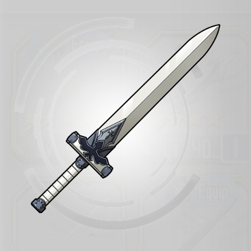 Weapon Page Trainee's Black Sword SAO MD